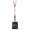 Corona Tools Boron Steel 14-Gauge Square Point Shovel, D Grip Hardwood Handle SS16001 - alternate 4