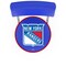 Holland Bar Stool Co 25" Chrome 2-Ring New York Rangers Swivel Bar Stool, Back L7C425NYRang - alternate 4
