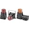 Federal Signal Strobe Light, Yellow, Xenon, 24V DC, 60 FPM, Not Applicable Dia., Surface G-STR-024-D-Y - alternate 1