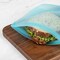 Progress Int STORAGE BAG 3 Cup Capacity Zipper Closure Turquoise Silicone Reusable PKS-21T - alternate 8