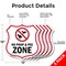 Signmission Dog Poop Shield Sign No Poop & Pee Zone, 12 inch X 12 inch, Aluminum Metal Sign, 5PK SHI-A-5Pack-12-375 - alternate 6