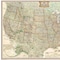 National Geographic United States Executive Map, Enlarged and Laminated, 69.25'' x 48'' RE00620117 - alternate 3