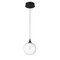 Euf Iissa, Pendant, 6", Matte Black, Clear Glass 50250-011 - alternate 5