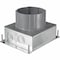 Hubbell Wiring Device-Kellems Electrical Box, 175.7 cu in, Floor Box Type, 2 Gangs, PVC, Round Shape S1SFB - alternate 1