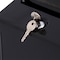Gibraltar Architectural Mailboxes Brushed Nickel Steel Clockwise Mailbox Lock LOCKSTAM - alternate 4