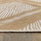 World Rug Gallery Contemporary Geometric Stripe Weather Resistant Reversible in/Out Rug 7ft 10in x 10ft Natural WR109NATURAL8X10 - alternate 6