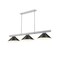 Z-Lite Vanguard Brushed Nickel 3 Light Billiard 3050-3BN-MB15 - alternate 8