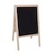 Crestline Products Marquee Easel (natural hardwood)  Black Dry-Erase 31300 - alternate 1