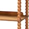 Baxton Studio Lucera Bobbin Display Shelf, Oak Brown 271-14759-ZORO - alternate 9