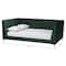 Baxton Studio Oksana Glam and Luxe Emerald Green Velvet and Gold Metal Full Daybed 257-14138-ZORO - alternate 10