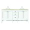 James Martin Vanities Addison 72" Double Vanity, Glossy White, w/ 3 CM Tajnar Eclos Top E444-V72-GW-3TJR - alternate 1