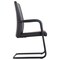 Leisuremod Evander Office Chair in Upholstered Leather and Iron Frame, Black EGO23BLL - alternate 7
