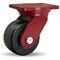 Hamilton Extra Heavy Duty Swivel Caster, 6" x 3" Plastex Phenolic Wheel, 3/4" Precision Tapered Roller Bearing S-EHD-63PT - alternate 1