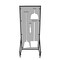5S Supplies Housekeeping Shadow Board Broom Station V16, Gray / White, BO + Stand, No Text HSB-V16-GRAY/WHITE-BO-STAND-NO TEXT - alternate 1