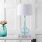 Jonathan Y Bette 28.5" Glass Teardrop LED Table Lamp, Aqua, 2PK JYL1079B-SET2 - alternate 8