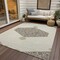 Homeroots 3' X 5' Ivory Beige And Gray Oriental Washable Indoor Outdoor Area Rug 598202 - alternate 8