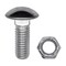 Auveco Bumper Bolt And Lock Nut 7/16in-14 x 1 1/4in, 25PK 3434 - alternate 4