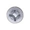 Auveco PHILLIPS FLAT HEAD TAPPING SCREW, ZINC - #12 X 1in 25664 - alternate 2