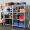 Factory 2U Wire Shelving Unit, 14inD x 24inW x 54inH, 4 Shelves, Medium Duty 250 lbs Per Shelf, Chrome 803966 - alternate 8