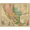 Homeroots 20" X 24" Vintage 1846 Map Of Mexico Wall Art 391972 - alternate 1