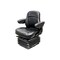 Uni Pro 1201 Air Suspension Seat, 24-Volt, Black Vinyl 8542 - alternate 1