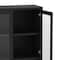 Manhattan Comfort Rivington 38in Bookcase Cabinet in Black - Set of 2 2-BC005-BK - alternate 9