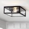 Jonathan Y Grayson 12" Metal/Glass LED Flush Mount, Oil Rubbed Bronze JYL9501B - alternate 6
