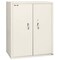 Fireking Storage Cabinet, 1 Hr Fire, 44" H, end tabs, Legal Ivory White CF4436-MDIW-LGL - alternate 1
