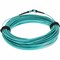 Add-On 20M Mpo F/F Om4 Aqua Fiber Patch Cbl ADD-MPOMPO-20M5OM4P - alternate 8
