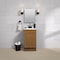 Zenith Zenna Home Oak 18'' Wx35'' Hx16''D Vanity with Wht Cultured Marble Top RBC18KK - alternate 4