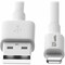 Tripp Lite 6FT LIGHTNING USB/SYNC CHARGE CABLE FOR APPLE IPHONE / IPAD WHITE 6 FT M100-006-WH - alternate 6