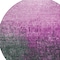 Homeroots 8' Blush And Dark Gray Round Ombre Washable Indoor Outdoor Area Rug 602859 - alternate 9