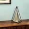 Homeroots Narrow Metal Triangular Decorative Sculpture 399635 - alternate 5