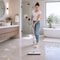 Dsv Standard 3 in 1 Floor Scrub Brush, Adjustable Long Handle 54", 360 Rotating Head, Stiff Bristles, White 70704W - alternate 6