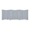 Homeroots 71" Gray Iron Folding Six Panel Screen Room Divider 370386 - alternate 6