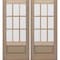 Doornmore G7509, 74.5" x 82" ( 2x36" Door) Left Hand, Mahogany SDL 9 Lite, 3/4 Lite Exterior Door G7509-SW-3680_2_LI - alternate 10