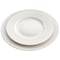 Martha Stewart Fine Ceramic 16 Piece Textured Dinnerware Set in White 97138.16 - alternate 8