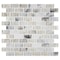 Andova Tiles Zalo 1-in. x 2-in. Brick Joint Glass Wall & Floor Mosaic Tile (1 Square Feet Per Sheet) ANDZAL608 - alternate 7