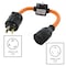 Ac Works L5-30P to L5-20R Adapter, 1.5 ft, 20A Breaker-Protected, Heavy-Duty STW L530ICBL520 - alternate 4