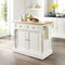 Crosley Oxford Butcher Block Kitchen Island KF30006WH - alternate 7