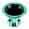 Deejay Led Blue-Green Bolt-on Horn Flare with 2-in Throat for 2-in Compatible High Frequency Drivers TBH2INHORNBKGREE - alternate 1