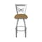 Holland Bar Stool Co 820 Catalina Stainless Steel 36in Swivel Bar Stool with Canter Saddle Seat 82036SS012 - alternate 7