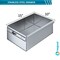 Amgood 14 in. x 84 in. Stainless Steel Table With Drawer AMG WT-1484 + DRAWER-1510-Z - alternate 6