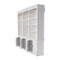 Homeroots 71in White Solid Wood Frame Dining Hutch With Multiple Shelves And Three Drawers 397128 - alternate 8