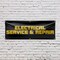 Signmission Electrical Service and Repair, 24 Inch x 72 Inch, Vinyl Banner B-72-30557 - alternate 5