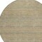 Homeroots 8' Beige And Taupe Round Striped Washable Indoor Outdoor Area Rug 615652 - alternate 7