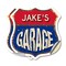 Signmission Jake's Garage, 6 inch X 6 inch, Vinyl Decal, 2PK SHI-D-2PACK-6-383-JAKE - alternate 1