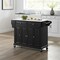 Crosley Full Size Stone Top Kitchen Cart KF30005EBK - alternate 10
