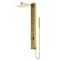 Vigo 39 in. H x 4 in. W 2-Jet Shower Panel System with Head & Hand Shower Wand in Matte Brushed Gold VG08014MG - alternate 1