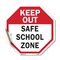 Signmission Keep Out Safe School Zone, 10 Inch X 10 Inch, Vinyl Decal OC-D-10-77 - alternate 1